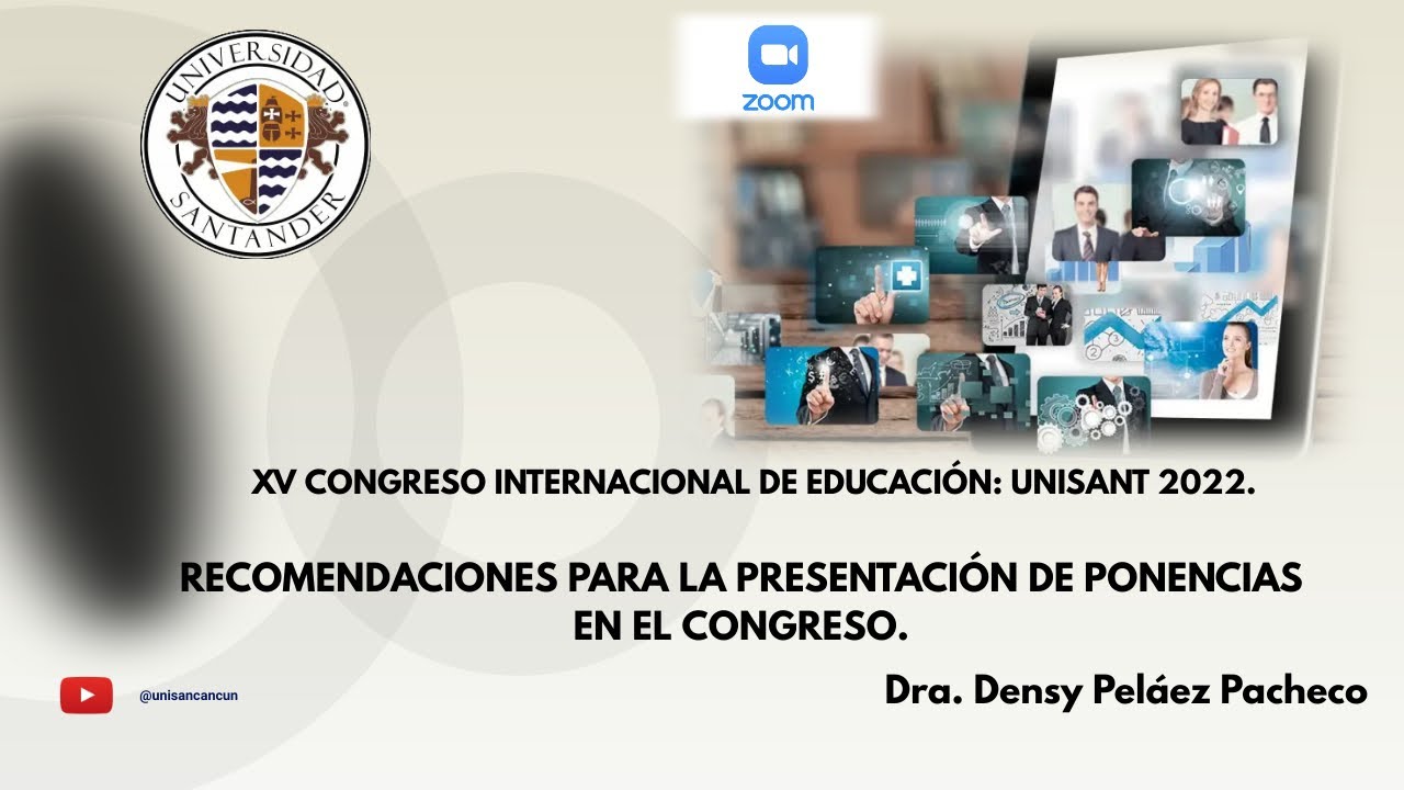 Recomendaciones metodológicas para la presentación de ponencias en eventos y congresos.