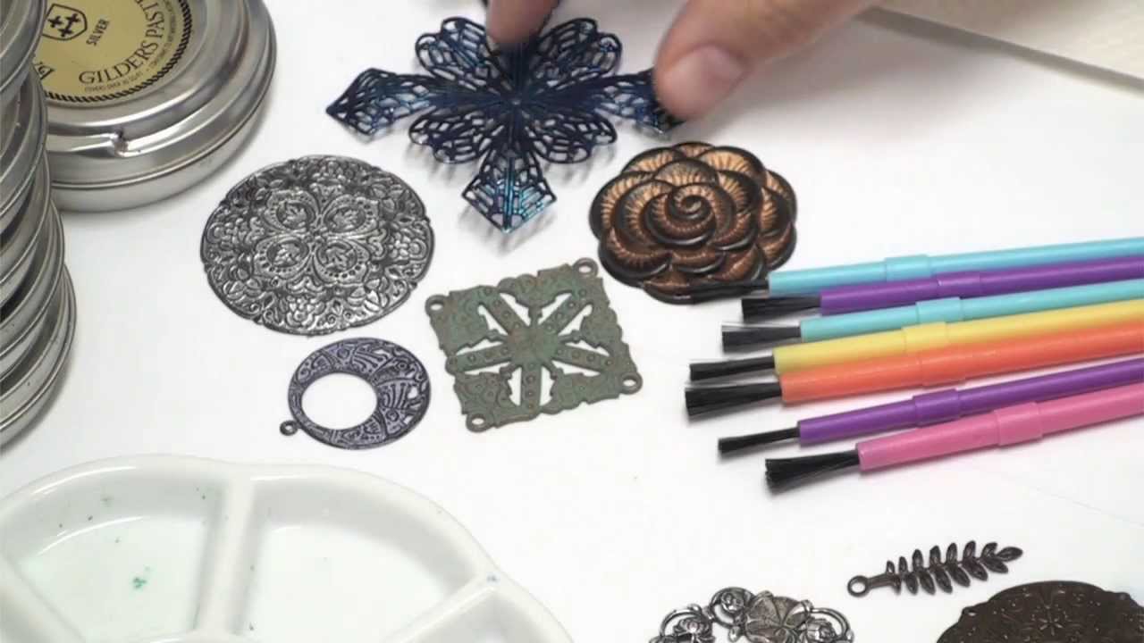 How to Apply Gilders Paste Using a Paint Brush