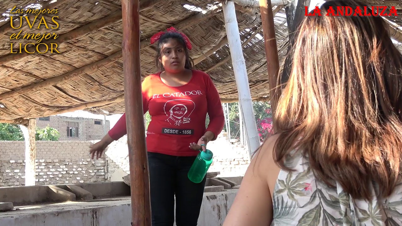 La elaboración del famoso Pisco Peruano.