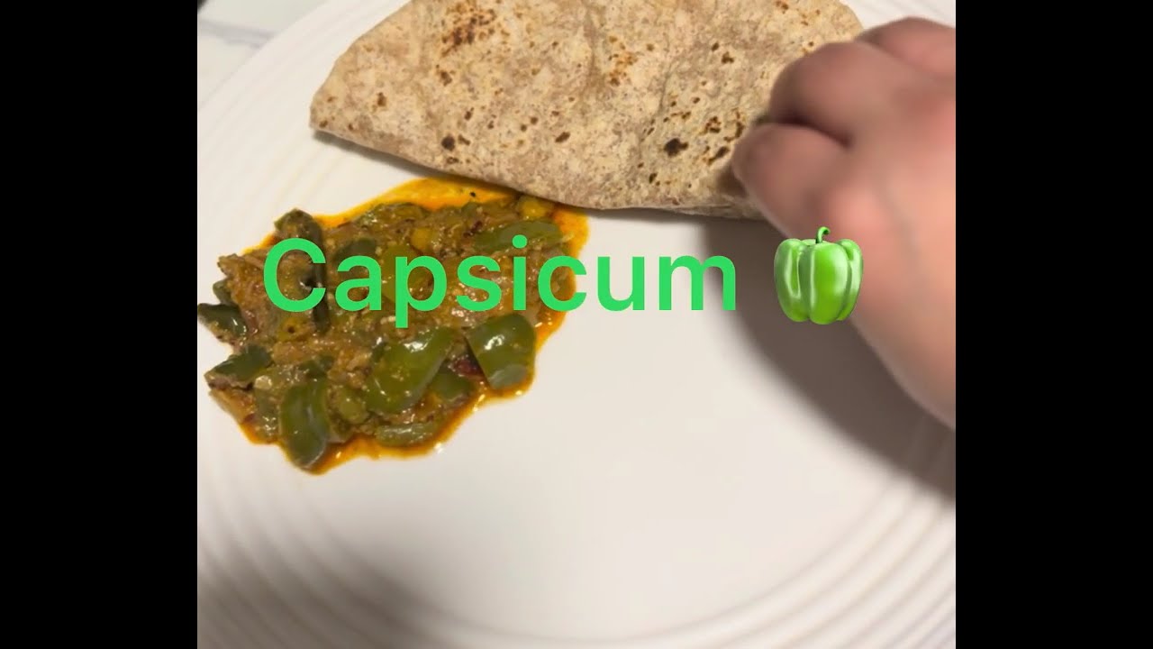 Capsicum curry 