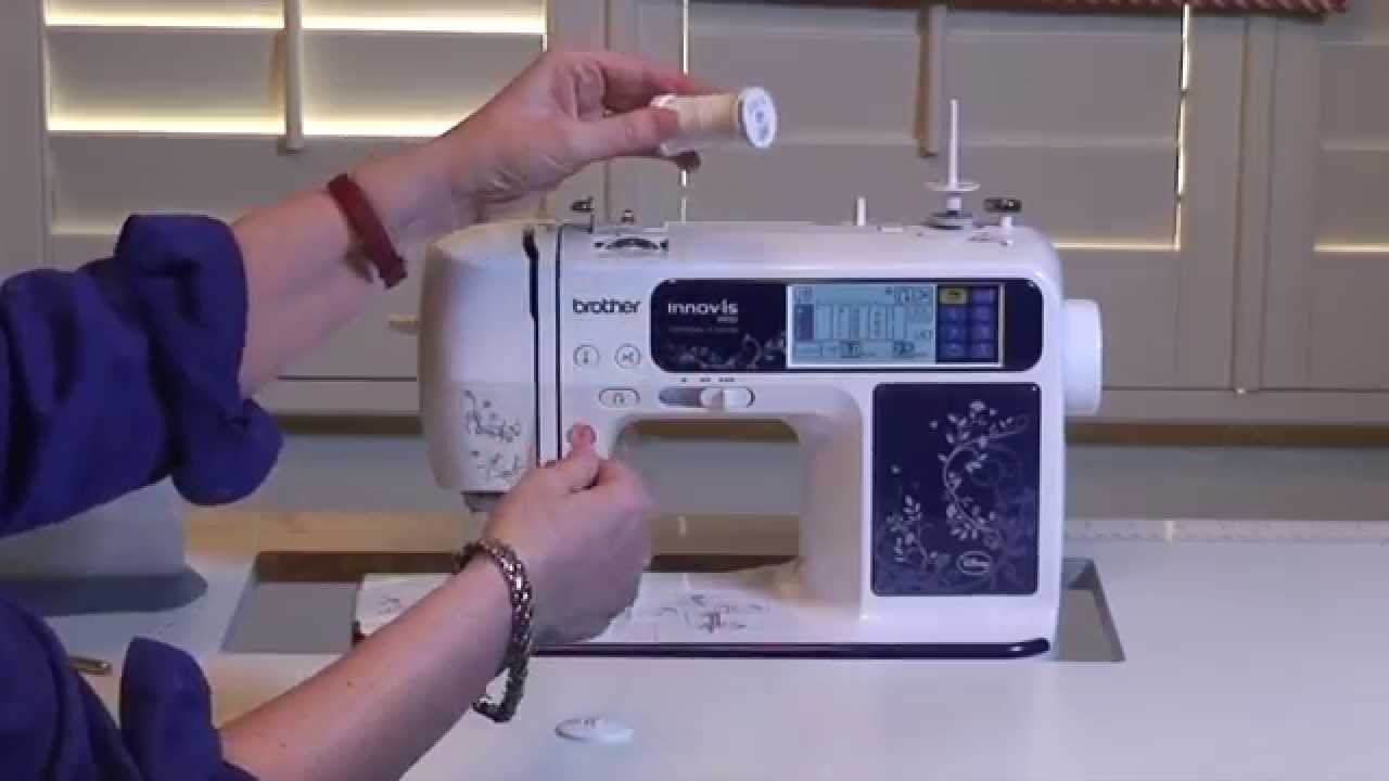 Brother NV950 - Threading the Machine