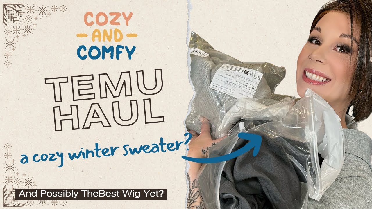 Cozy Temu Fashion & More Wigs!! 