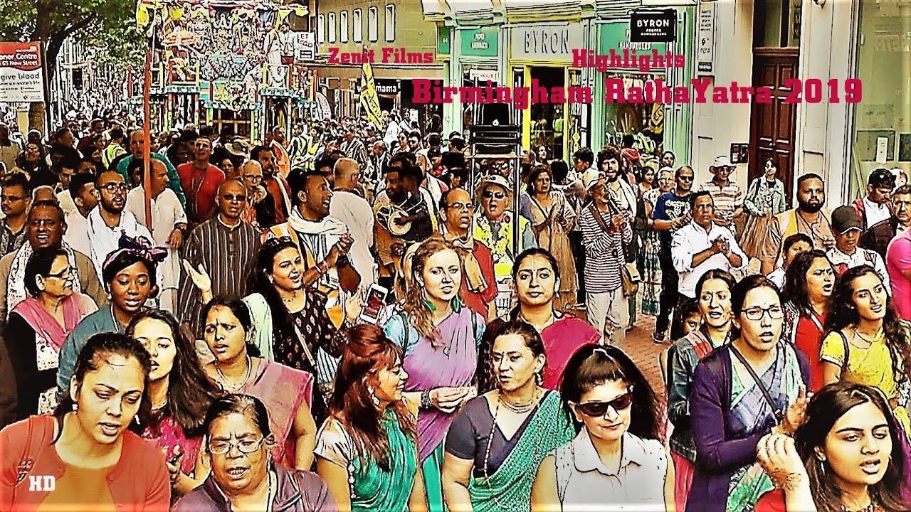 Highlights Birmingham Ratha Yatra 2019