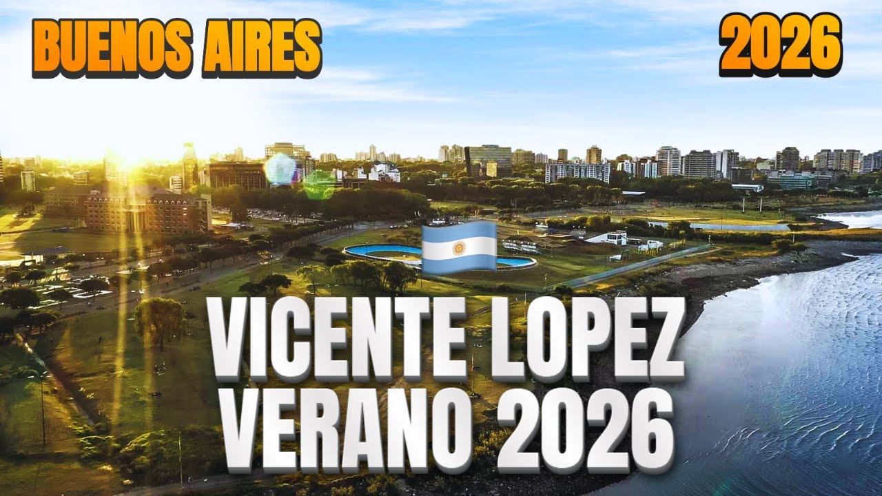 🌊 ¿POR QUÉ TODOS VISITAN LA COSTANERA DE VICENTE LÓPEZ | VERANO en BUENOS AIRES 