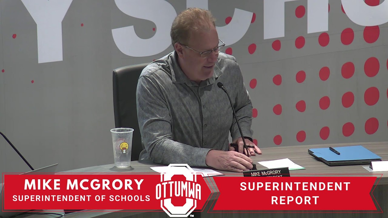 Ottumwa Schools - Board Meeting - 1/12/2026