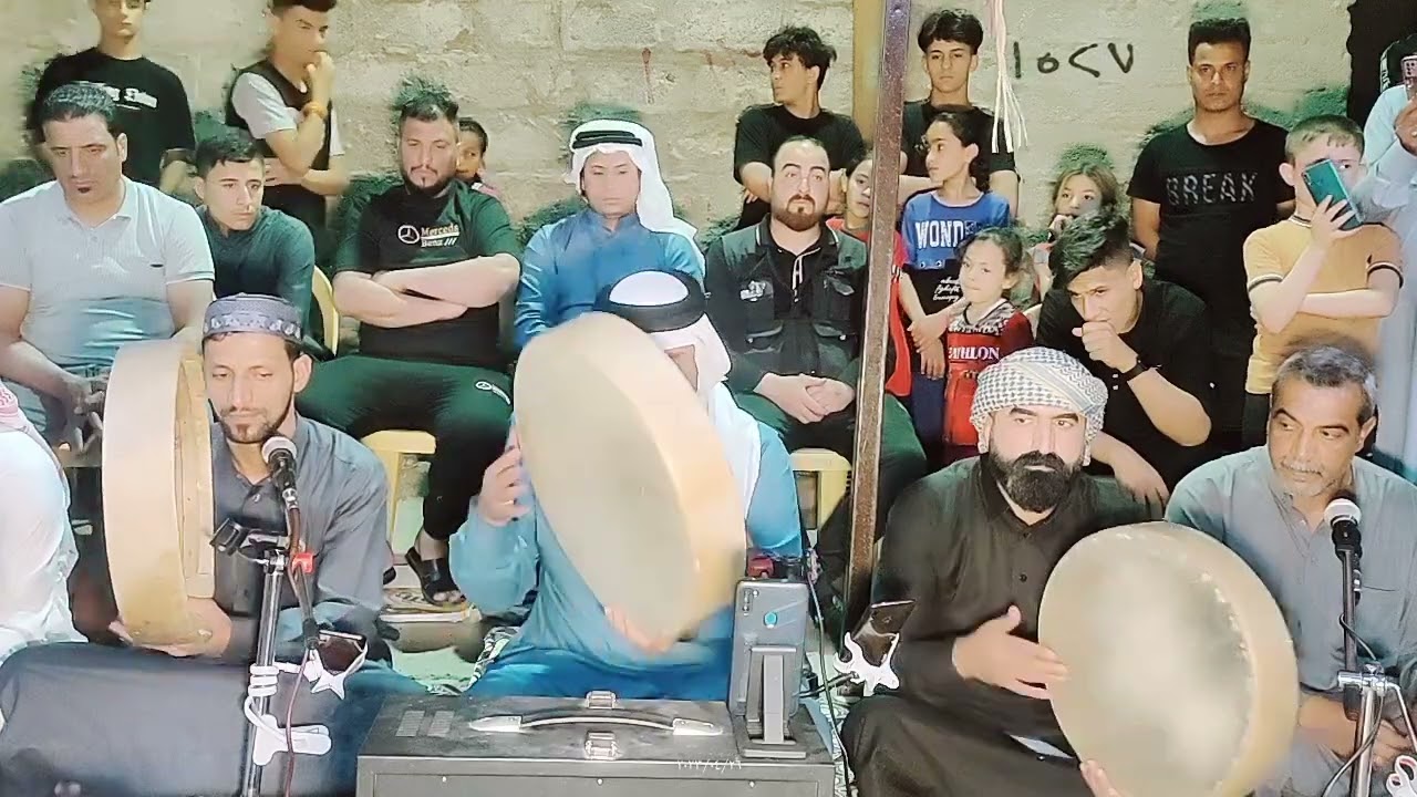 المداح شاكر اللويزي في دار الأخ حمودي الوعد العبادي ٢٠٢٣الفصل الثالث
