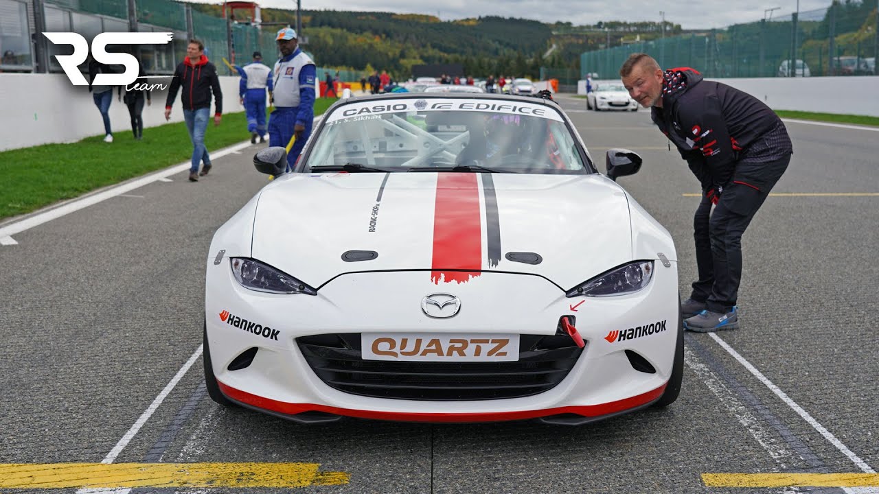 Preteky v Spa-Francorchamps boli brutálne! MX-5 Cup nesklamal - RS Team