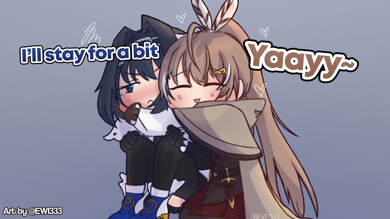 Kronii surprises Mumei in VC which makes her feel so happy