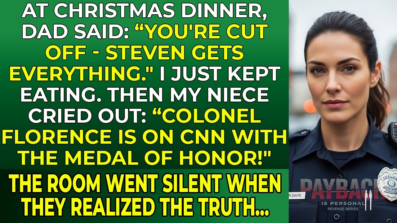 At Christmas Dinner, Dad Cut Me Off Inheritance — Then Florence Whitman Was Honored by the Pentagon