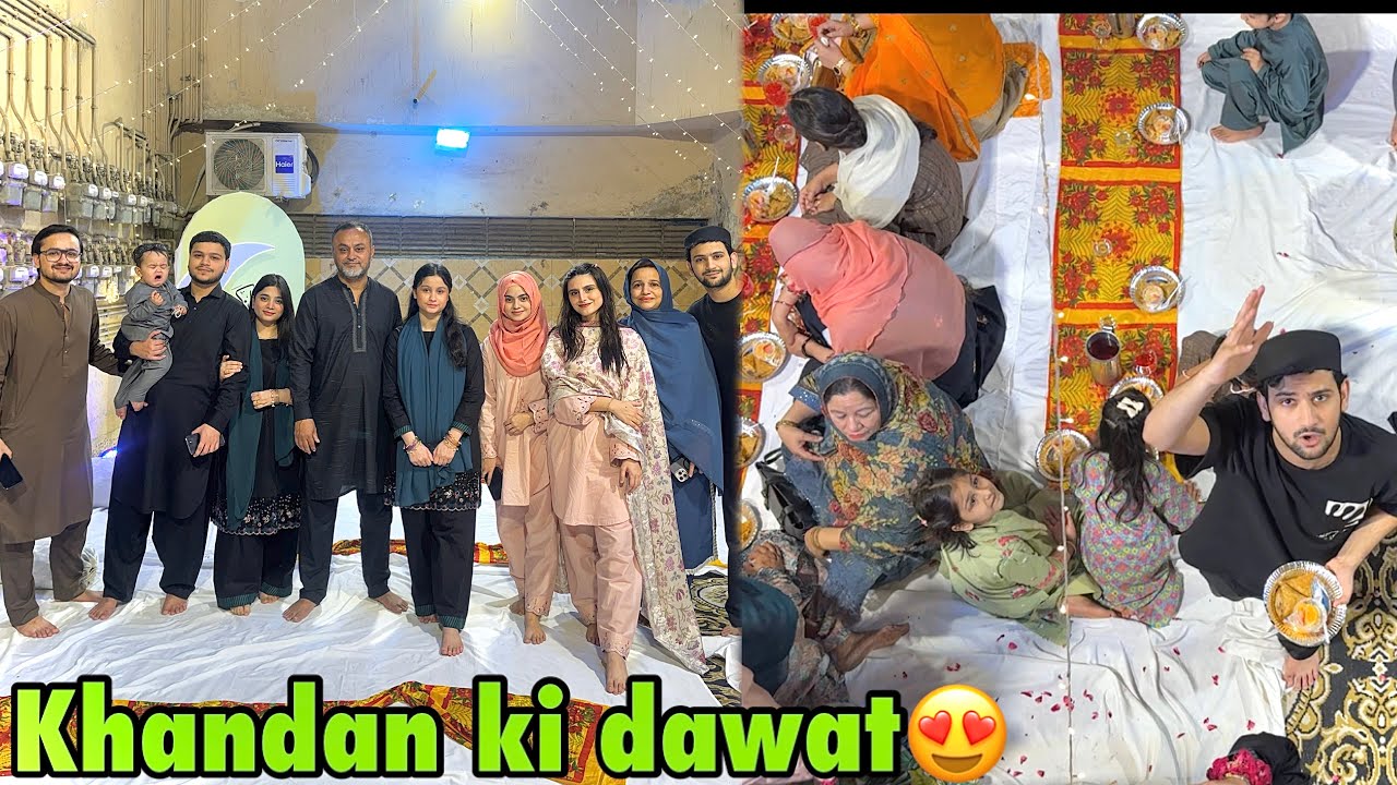 Poore khandan ki iftar dawat kardi papa ke ghar par😍 | 100 logo ki dawat karna mushkil hai ya Asan🤯