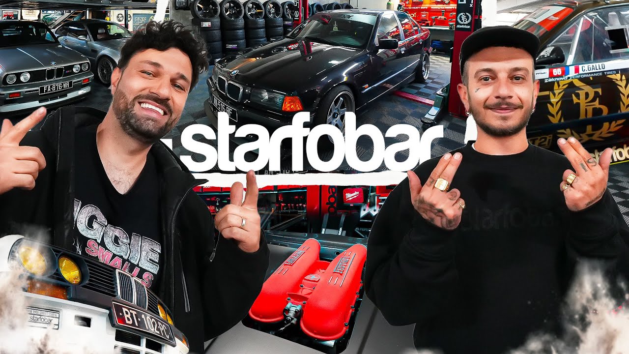 STARFOBAR NOUS PRÉSENTE SON INCROYABLE GARAGE ! ( On lui ramène la PW80 rose )