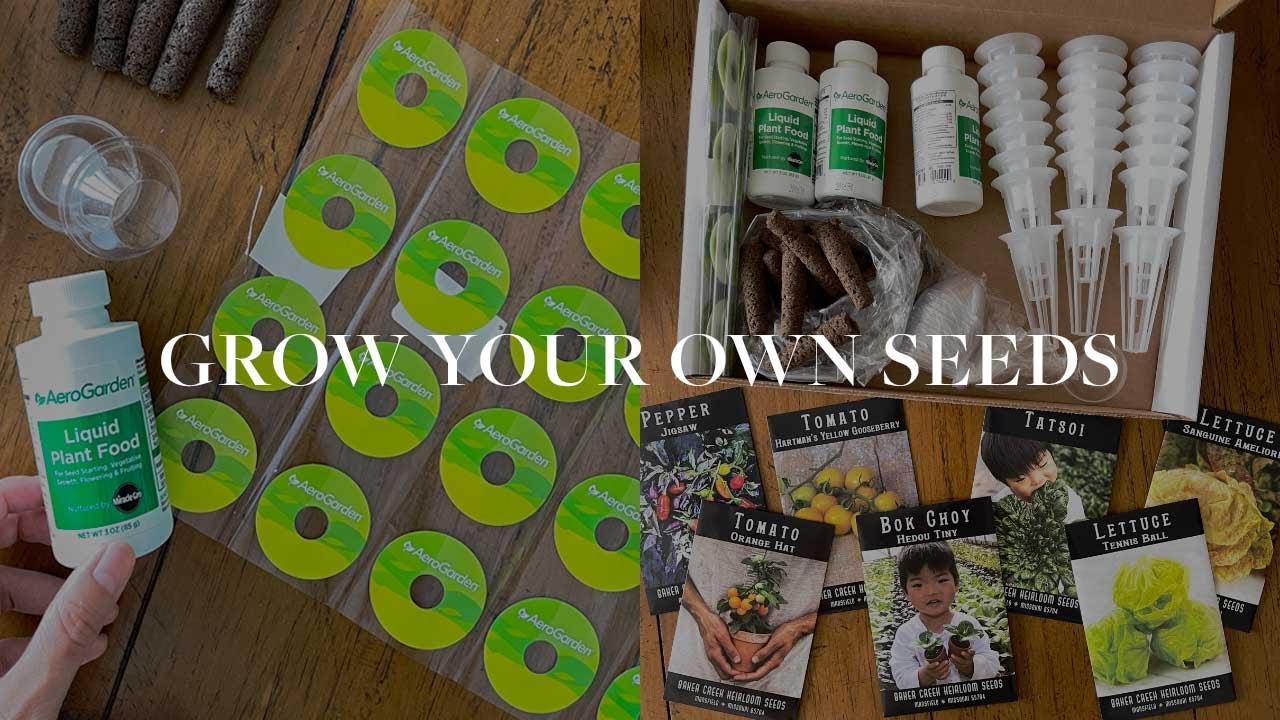 How to Grow ANYTHING with Aerogarden (use your own seeds)