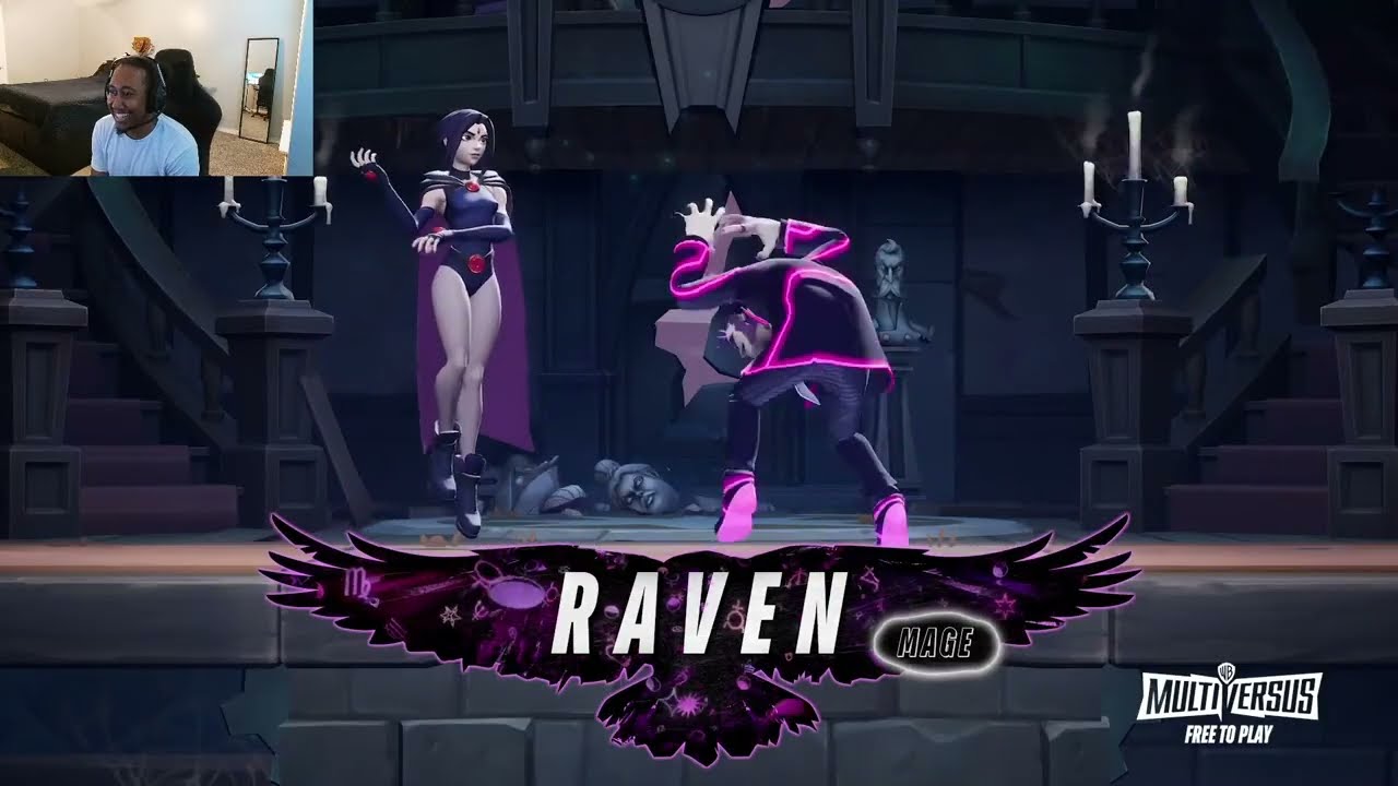Multiversus Raven Gameplay Trailer REACTION