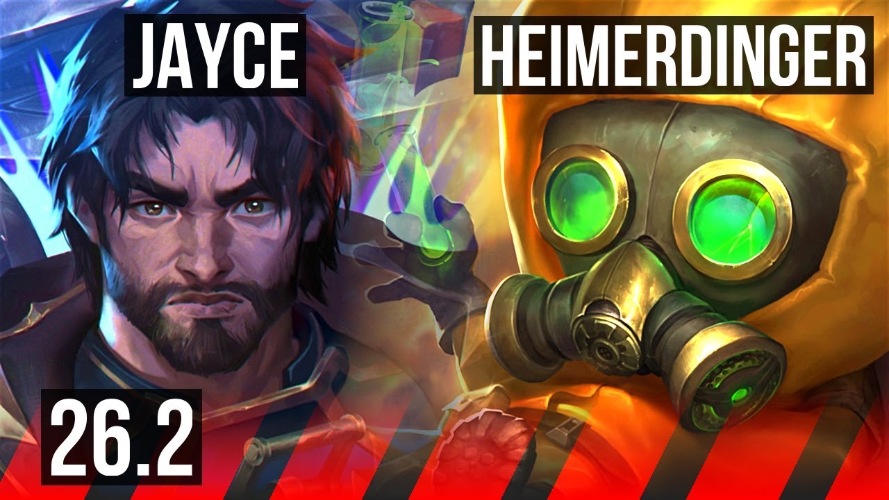 JAYCE vs HEIMERDINGER (TOP) | Good KDA: 14/3/10 | EUW Diamond | 26.2