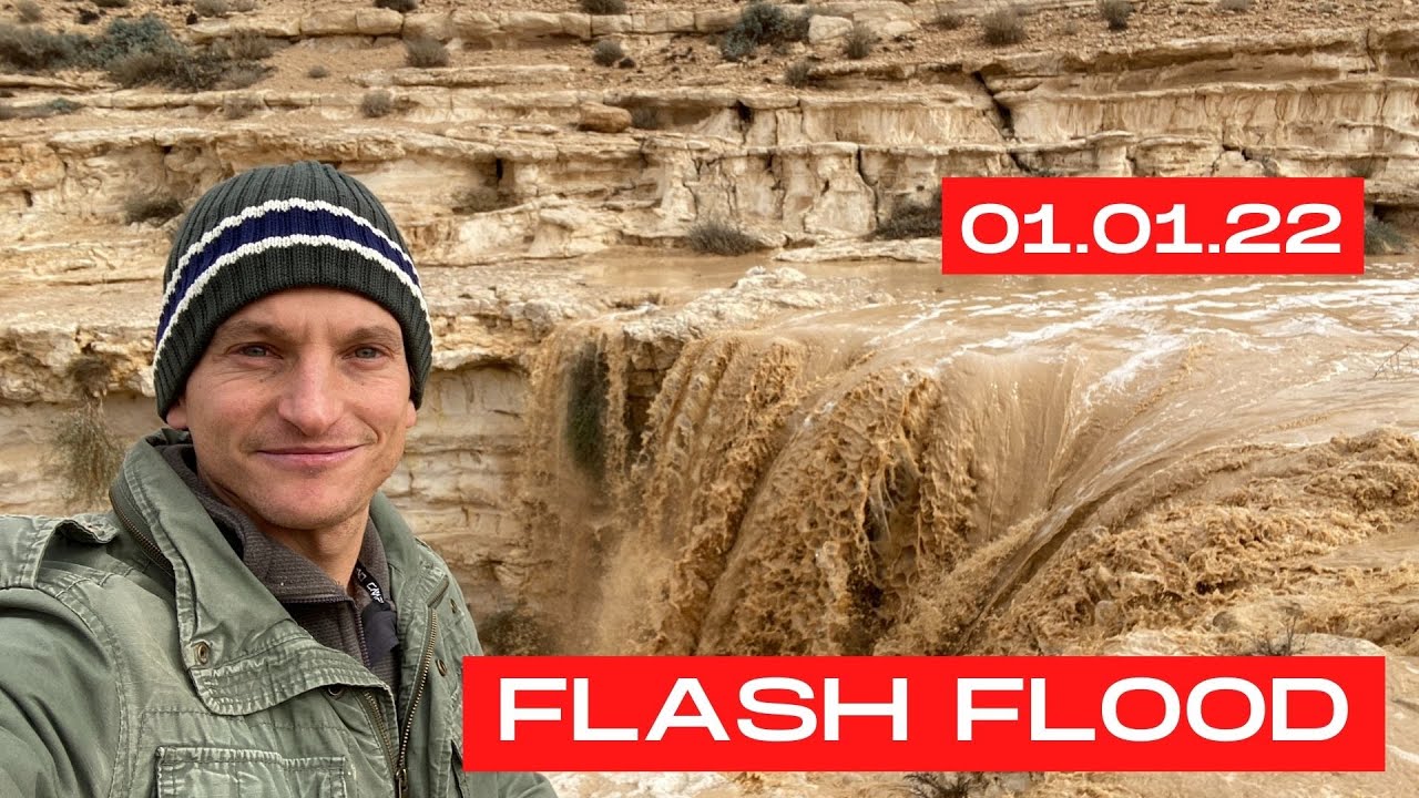 Flash Flood in Israel 01.01.2022
