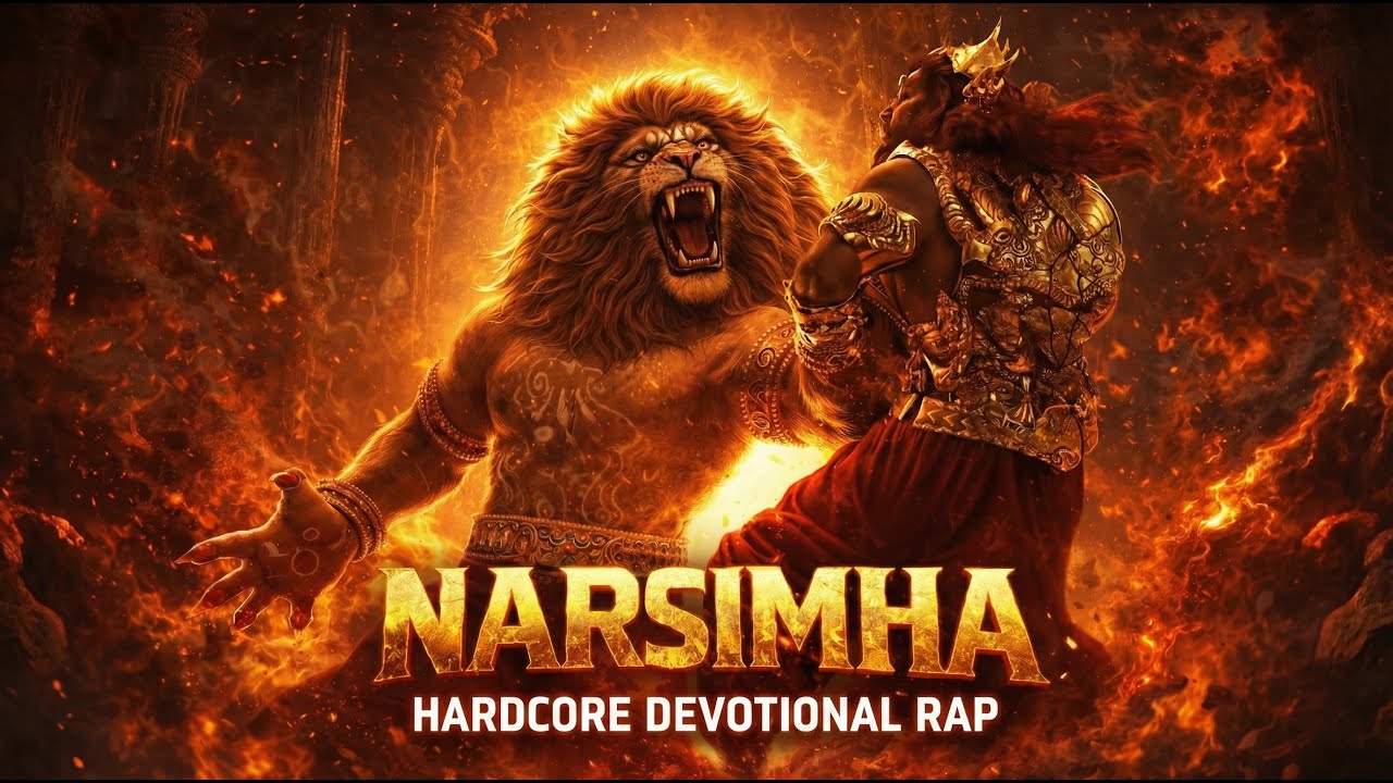 NARSIMHA 🔥 Hardcore Devotional Rap | Bhakta Prahlad Power Anthem | Brahmaswar