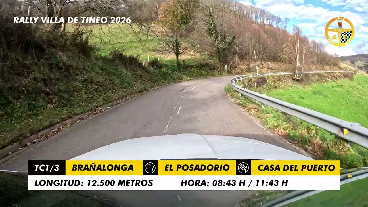 TC 1/3 BRA&Ntilde;ALONGA [Rally Villa de Tineo 2026]