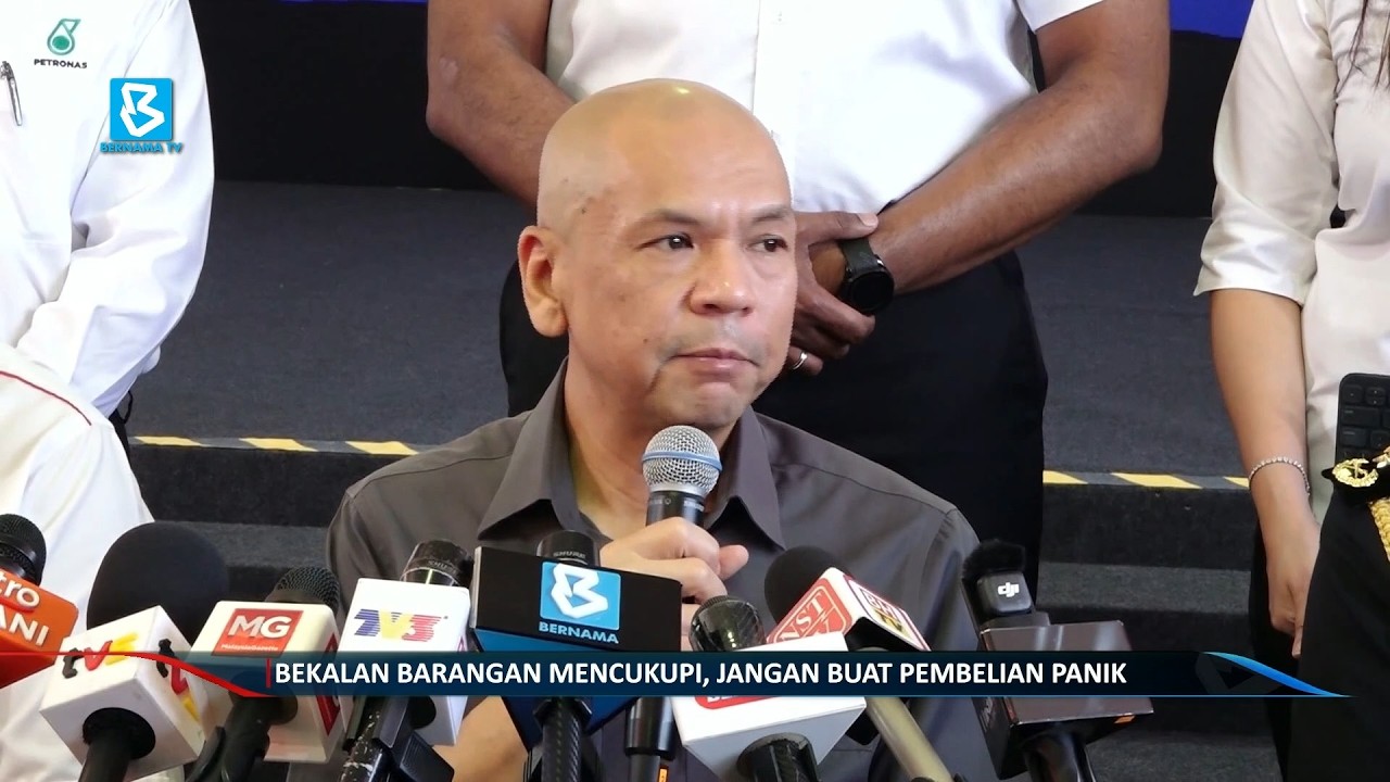 Bekalan barangan mencukupi, jangan buat pembelian panik