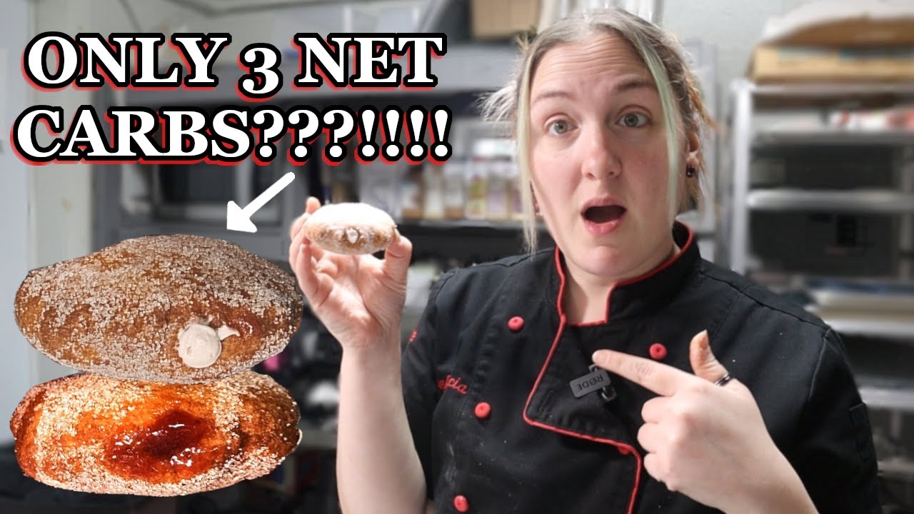 The MOST Soft and Pillowy Keto/Low Carb & GF Filled Donuts!