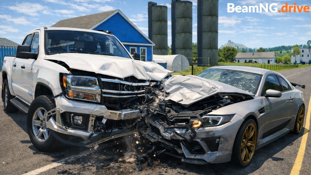 Realistic Car Crashes | Careless Driving #1 | BeamNG.drive