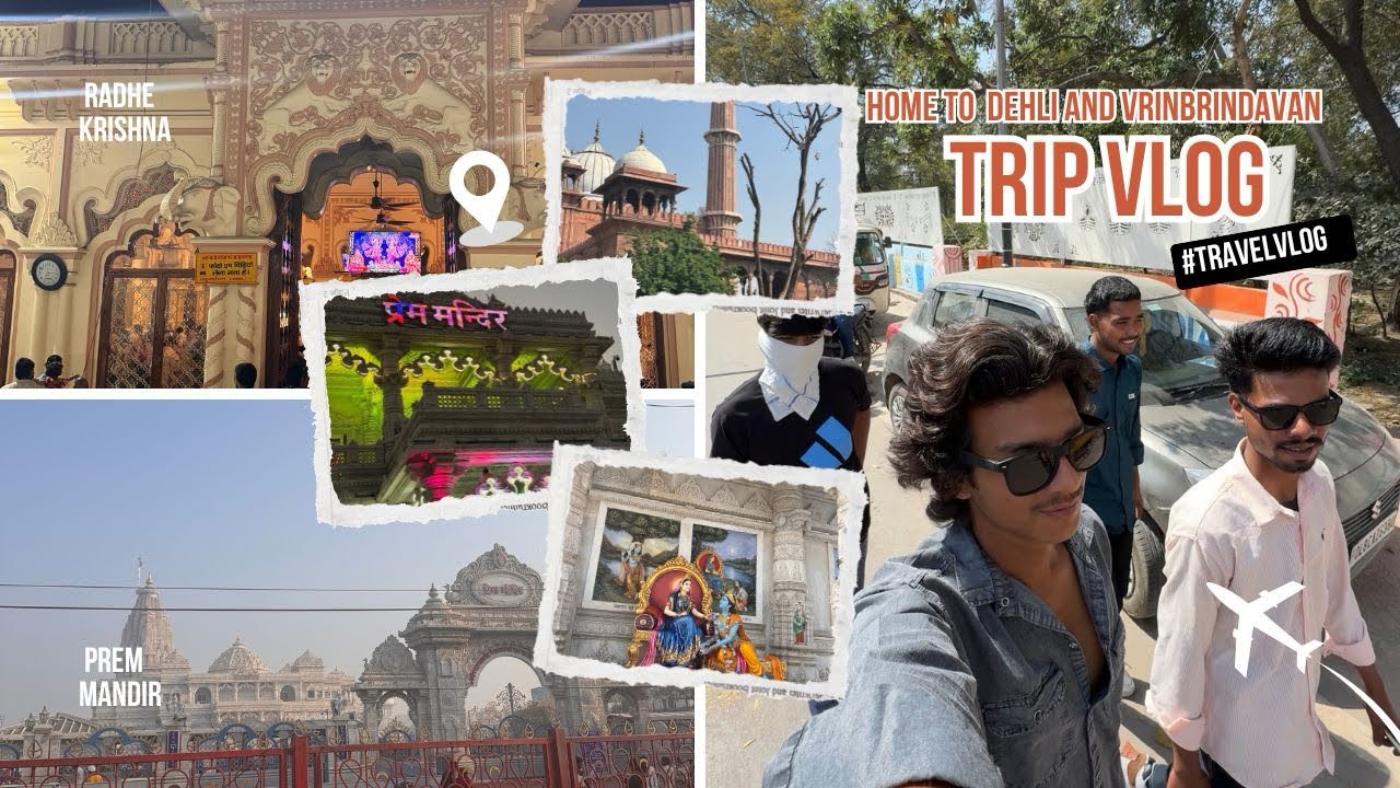 Prem mandir 🤩❤️ ￼ Darshan full detail ￼￼ part 2