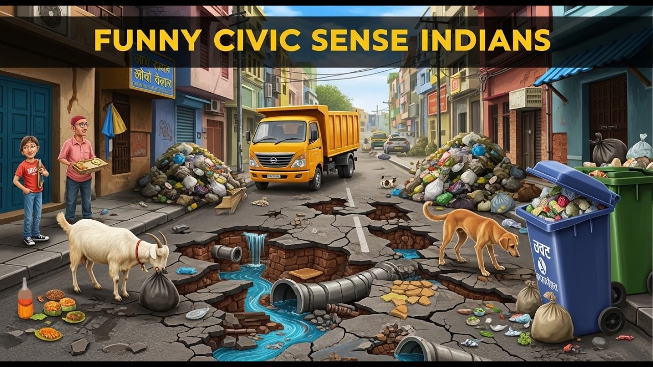 Indian Civic Sense Funny Reactions By Indian People's And Media😂😂| Indian funny'  Try Not To Laugh. 