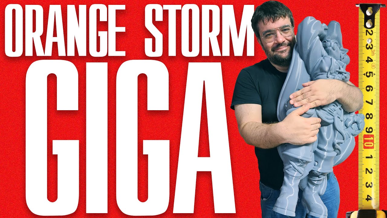 Stampe ENORMI! - ELEGOO ORANGESTORM GIGA