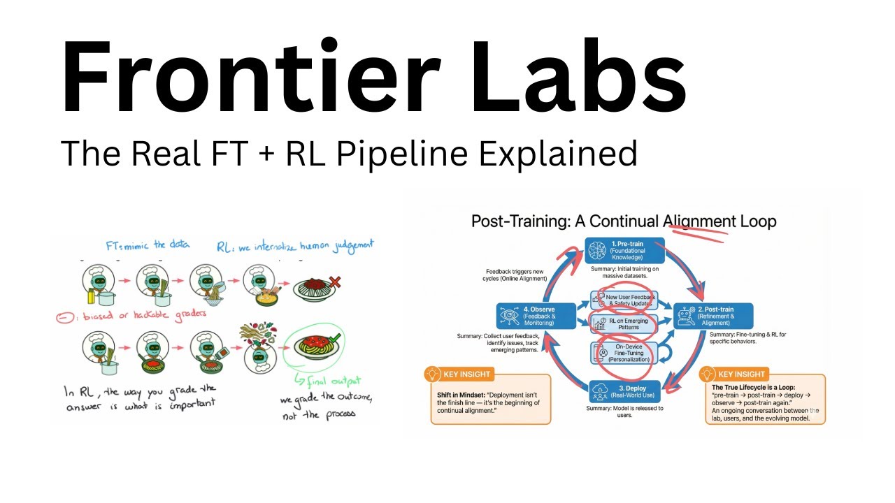 How Frontier Labs Use FineTuning + RL to Turn Raw LLMs Into Reasoning Machines