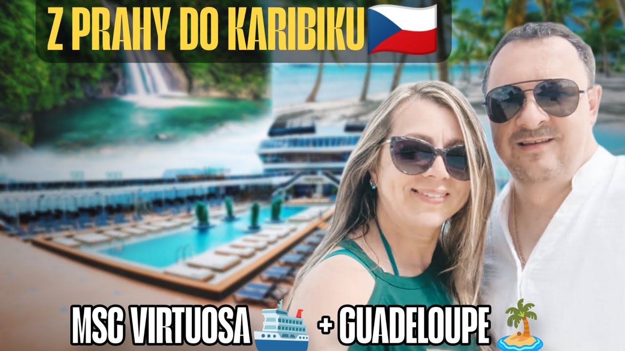 Z Prahy do Karibského ráje!✈️ Guadeloupe, exotické pláže, vodopády & luxusní plavba 🚢