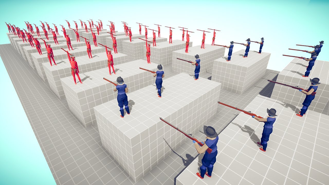 Tournament On The New Simulation Map | Totally Accurate Battle Simulator TABS