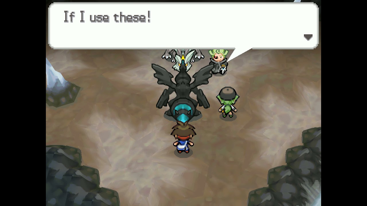 Pokémon Black Version 2 - Cutscenes - Kyurem's Transformation