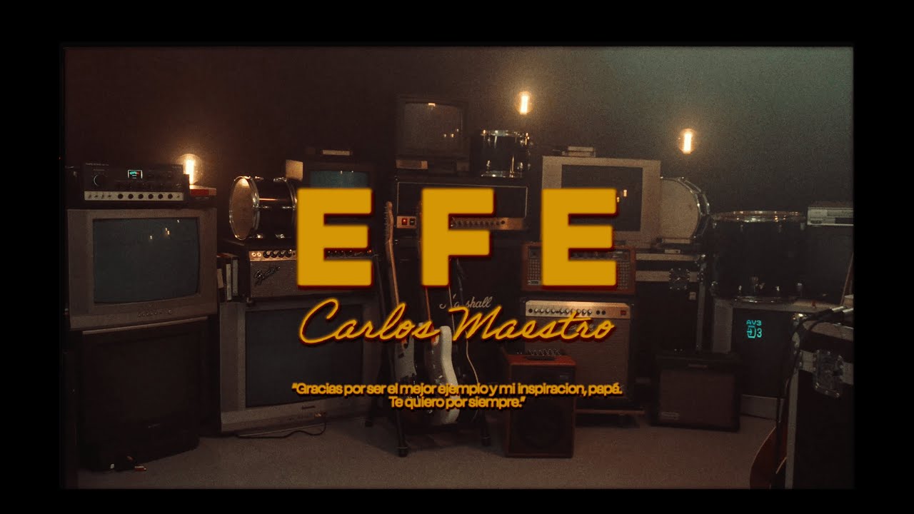 Carlos Maestro - EFE (Official Music Video)