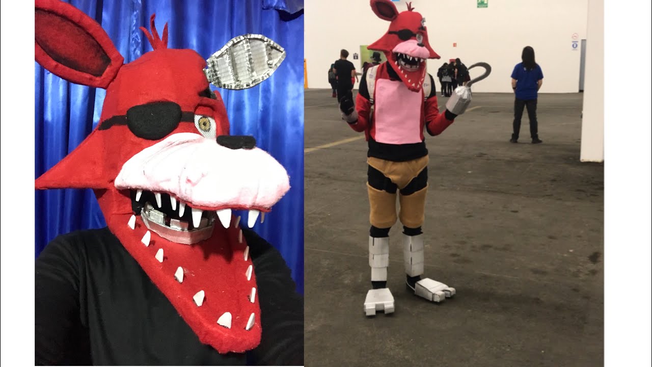 Withered foxy costume tutorial   #fnaf#foxy #witheredfoxy #costumefnaf #fivenightsatfreddys