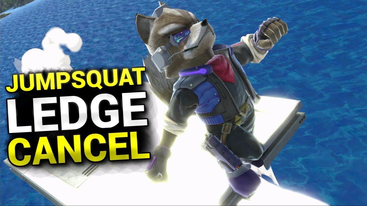 Jumpsquat Ledge Cancel - New Smash Ultimate Tech