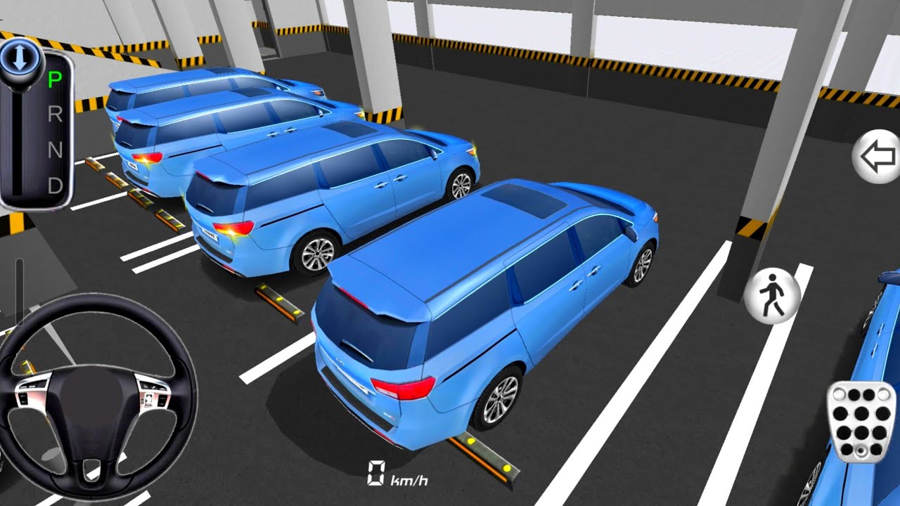 New Kia Carnival For Parking - 3d Driving Class android game || Car Game #gameplay #cargame