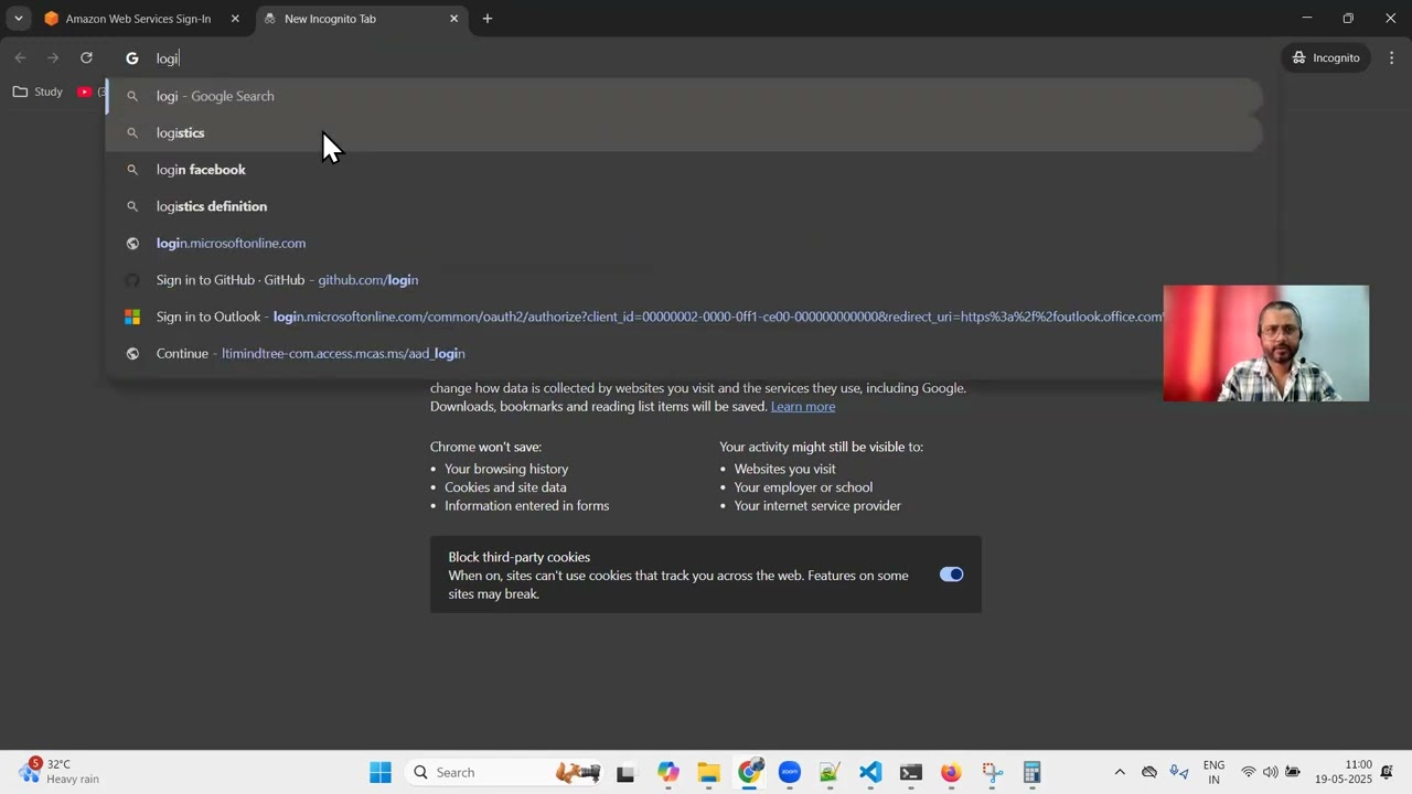 𝐀𝐖𝐒 𝐃𝐚𝐭𝐚 𝐄𝐧𝐠𝐢𝐧𝐞𝐞𝐫 𝐓𝐫𝐚𝐢𝐧𝐢𝐧𝐠 Day5: KMS issue fix| Create IAM user | First Glue spark job