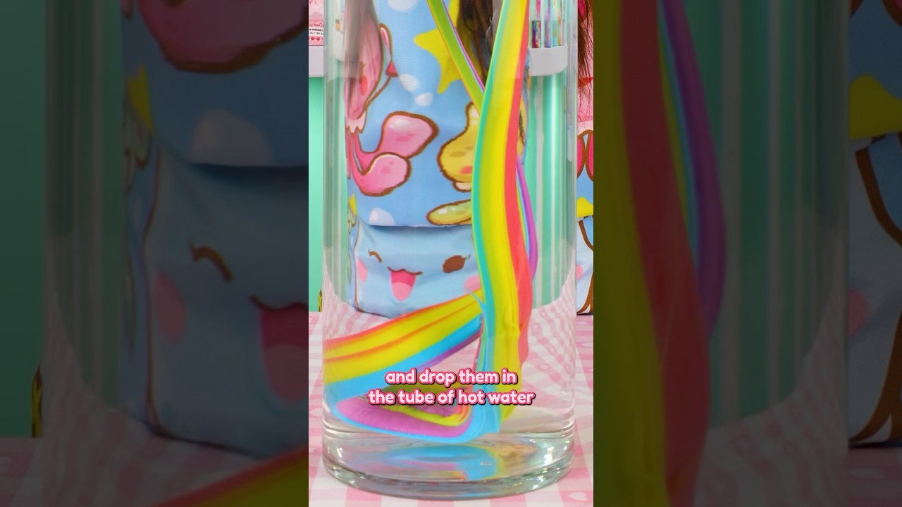 Rainbow Slime Lava Lamp Experiment 🌈