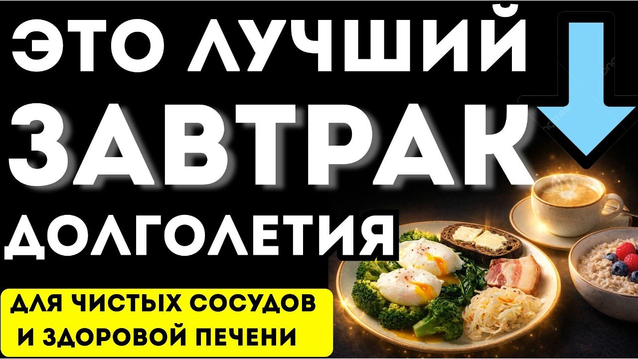 Идеальное меню завтрака: пошаговый научный метод для долголетия