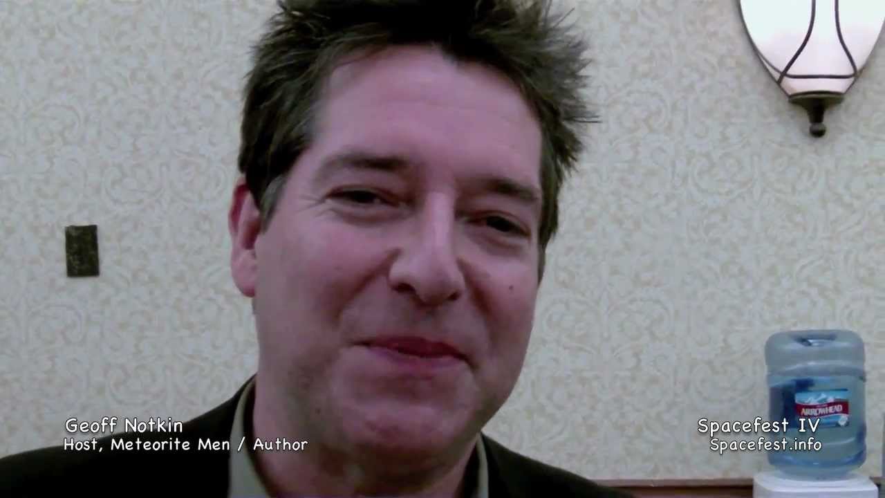 Spacefest IV Geoff Notkin, Meteorite Men: On Aerolite Meteorites, Henbury Meteorite and Spacefest