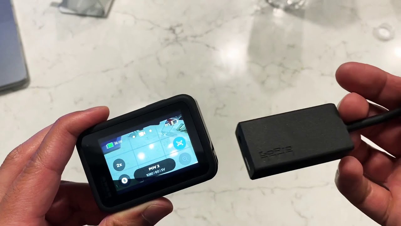 How to use the Gopro 3.5mm mic adapter (usb c) with the Gopro Hero 9