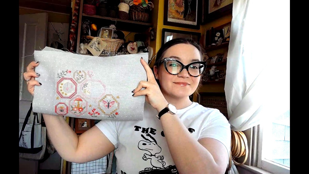 Flosstube #71 - March winds will blow all my troubles away