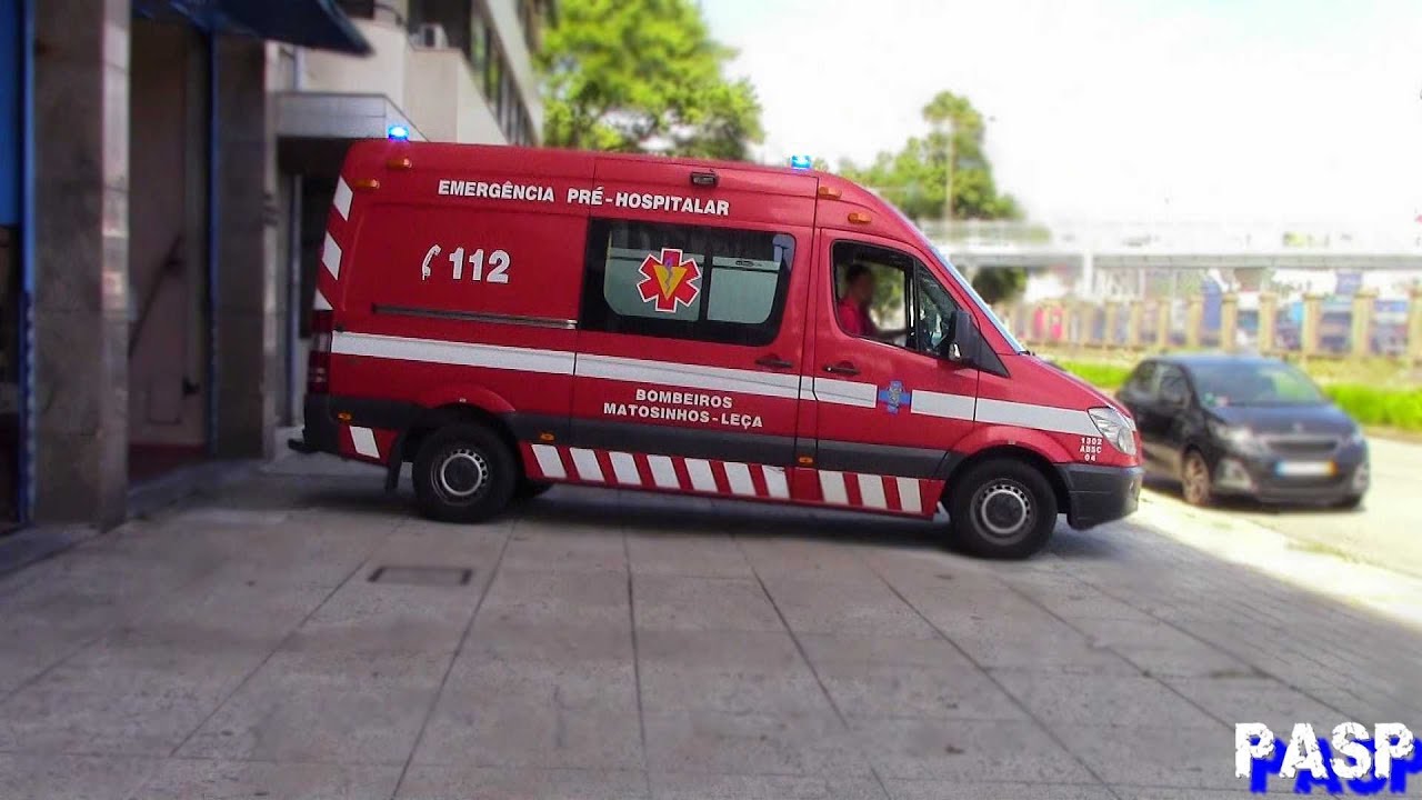 Compilation of portuguese emergency vehicles (INEM, Polícia, Bombeiros, Ambulância) #1