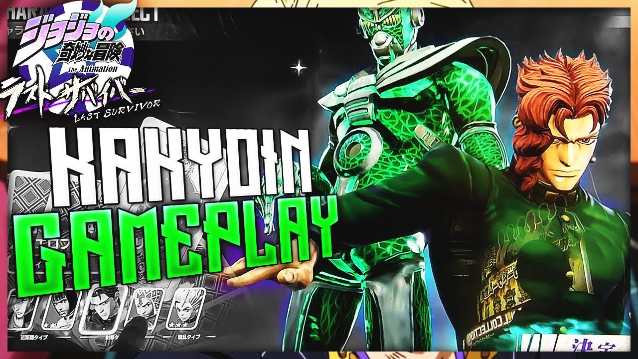 Kakyoin Gameplay Breakdown!!! Jojo's Bizarre Adventure: Last Survivor
