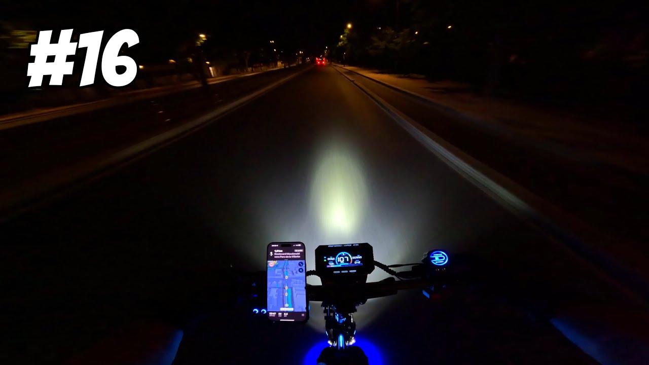 Ride de Nuit sur Paris en Dualtron Thunder III - Mode Escalade [#16] - Ride Nocturne