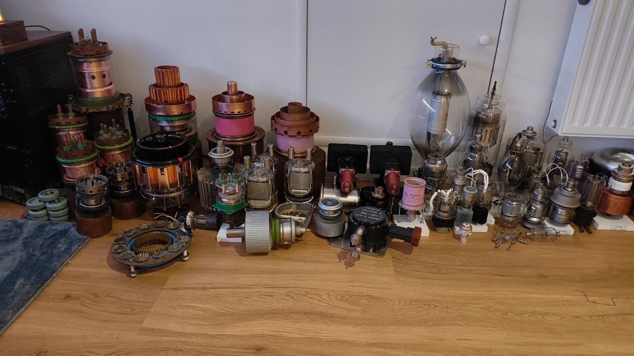 Big Russian vacuum tube collection