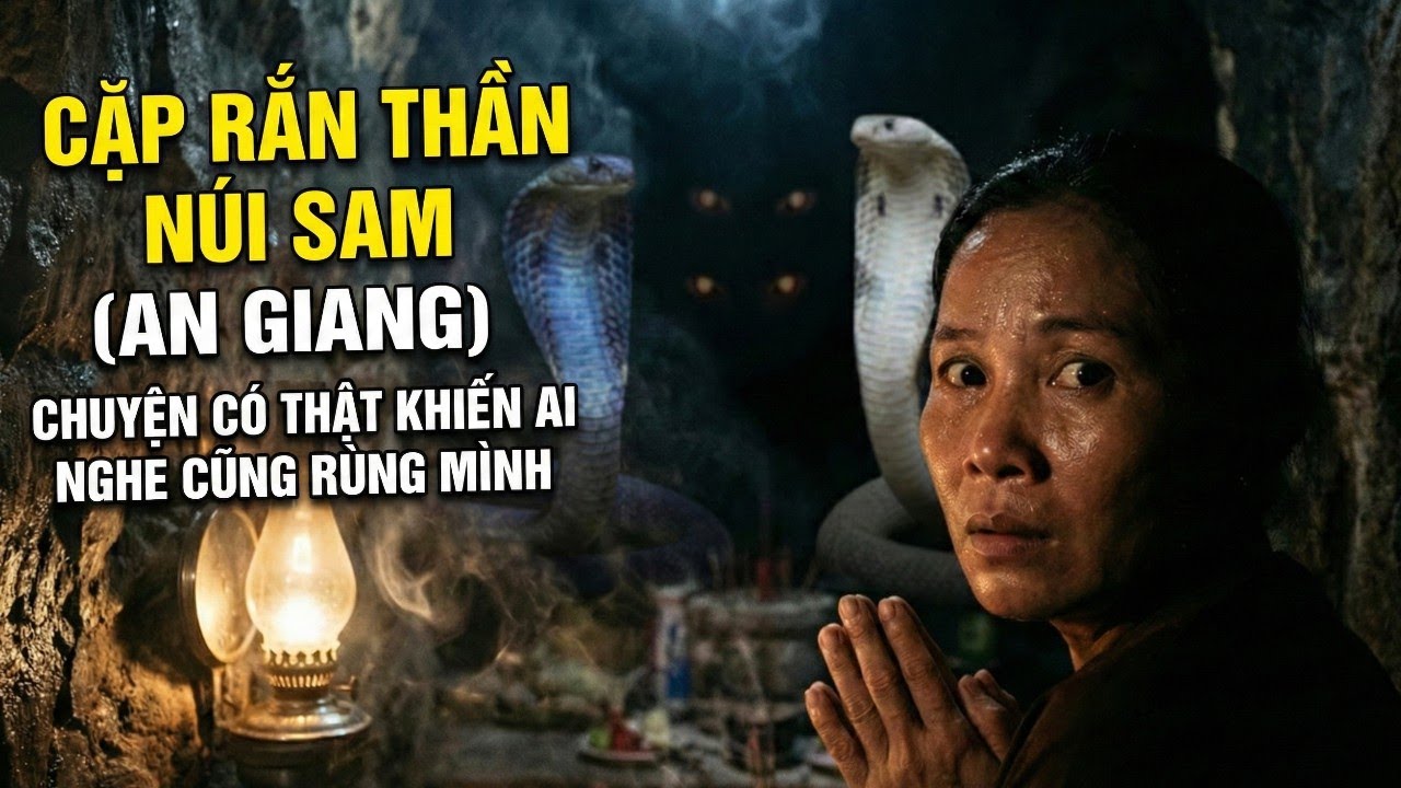CẶP RẮN THẦN NÚI SAM (AN GIANG) – CHUYỆN CÓ THẬT KHIẾN AI NGHE CŨNG RÙNG MÌNH