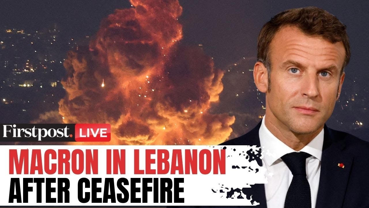 Macron in Lebanon LIVE: French President Macron Pays Tributes at Soldier's Memorial in Beirut | N18G