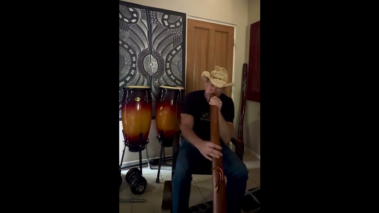 Didgeridoo and doof remix of Eurythmics classic #loveisastranger #didgeridoo #trance #remixsong 
