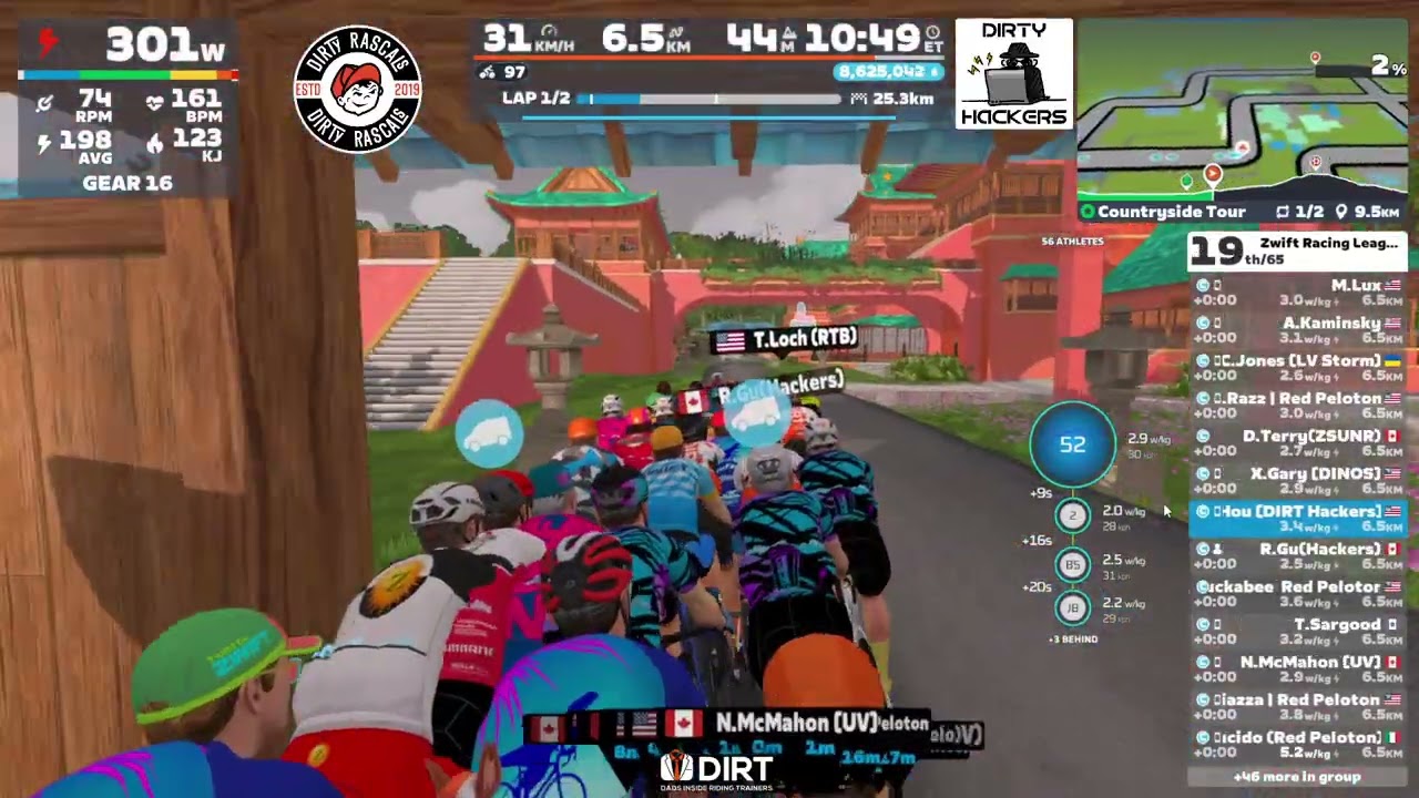Zwift Racing League 2025-26: Redline Rally | Open Lilac C2 | Countryside Tour - 20 Jan 26