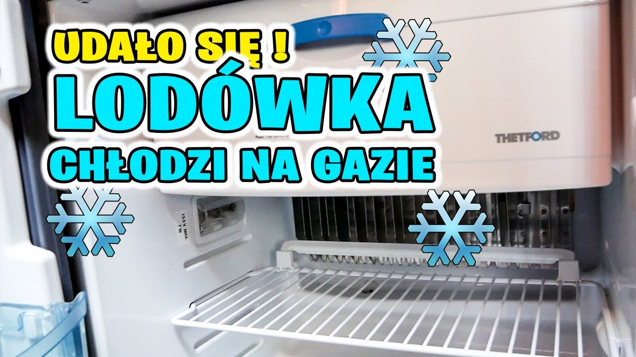 Demontujemy Lodówkę Udało się ją Naprawić i Działa już na Gaz !!